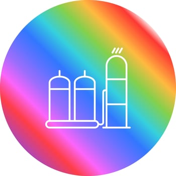 Refinery Vector Icon
