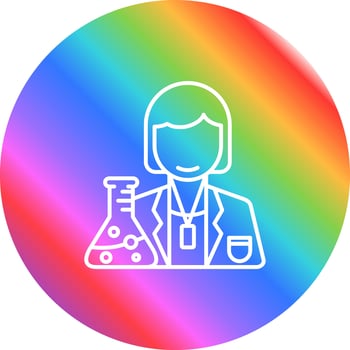 Scientist Vector Icon