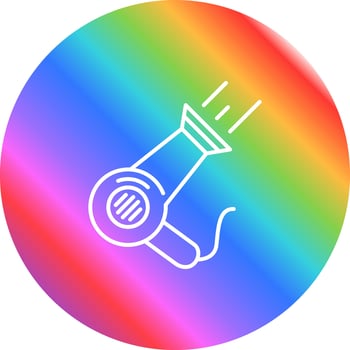 Hair Dryer Vector Icon