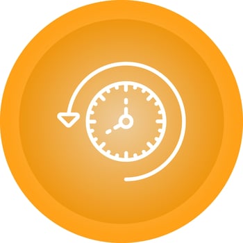 Time Past Vector Icon