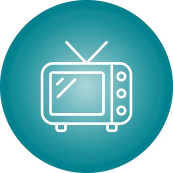 Television Vector Icon