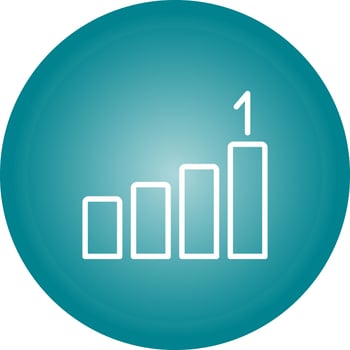 First Place Vector Icon