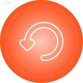 Rotate Left Vector Icon