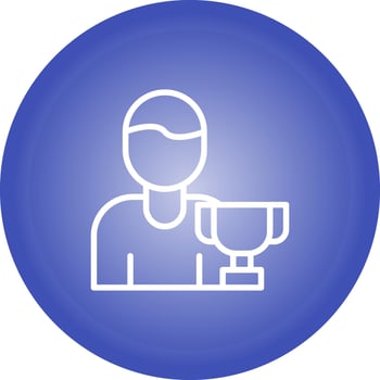 Prize Winner Vector Icon