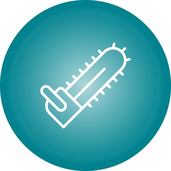 Chainsaw Vector Icon