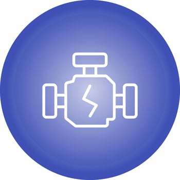Car Engine Vector Icon