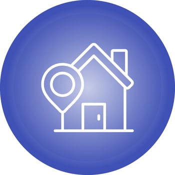 Home Location Vector Icon