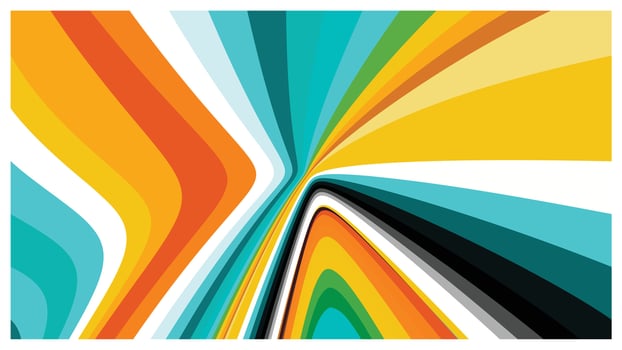 abstract - gradient background design with  colorful  line effect. Bright colors graphic creative concept. vector