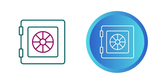 Vault Vector Icon