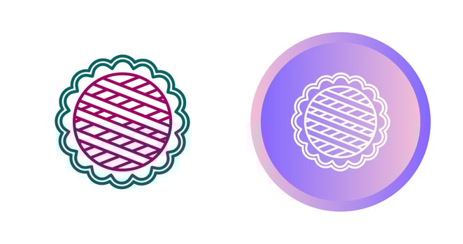 Apple Pie Vector Icon