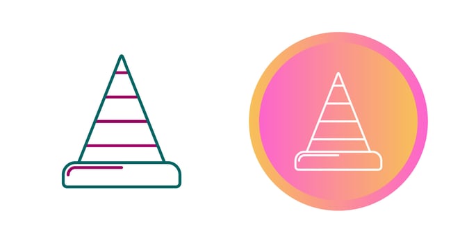 Cone Vector Icon