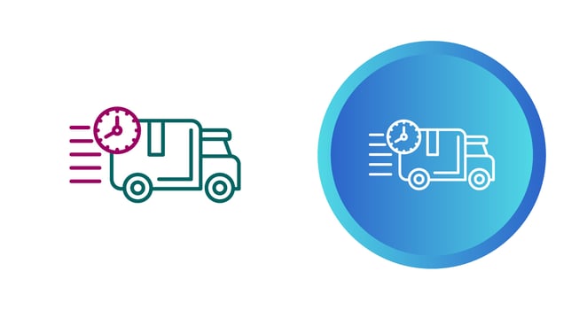 Fast Delivery Vector Icon