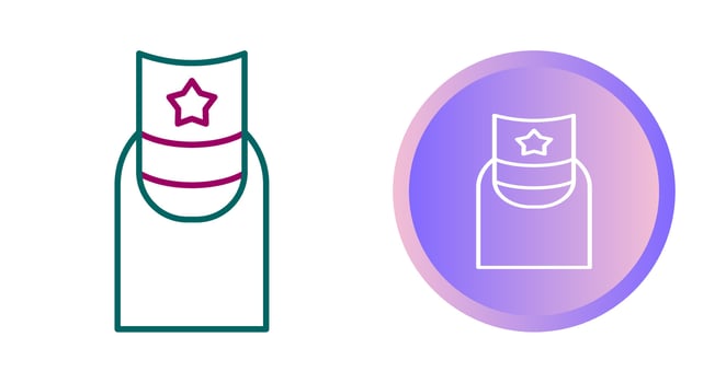 Nail Art Vector Icon