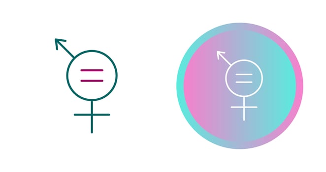 Gender Equality Vector Icon
