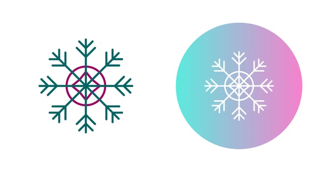 Snowflake Vector Icon