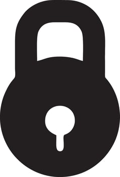 Lock security icon symbol vector image. Illustration of the key secure access system vector design. EPS 10