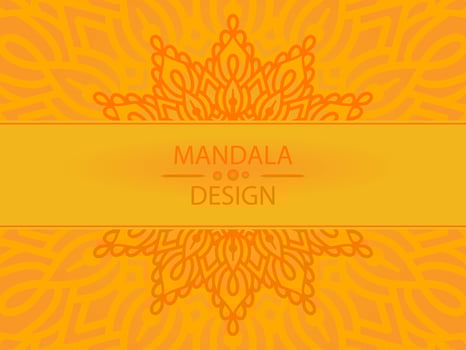 Mindfulness Paper Cutting Mandala Background for Adults vector