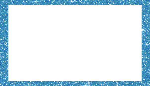 Blue frame glitter on transparent background. Rectangle element .Design for decorating,background, wallpaper, illustration png