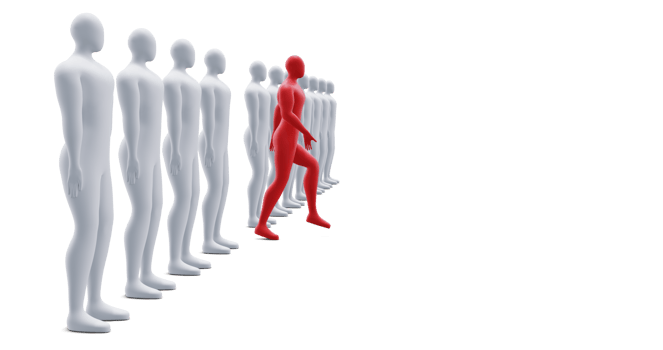 Gang Leader 3d Illustration Concept. Leadership Concept. png