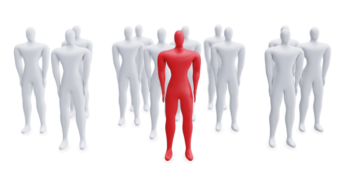 Gang Leader 3d Illustration Concept. Leadership Concept. png