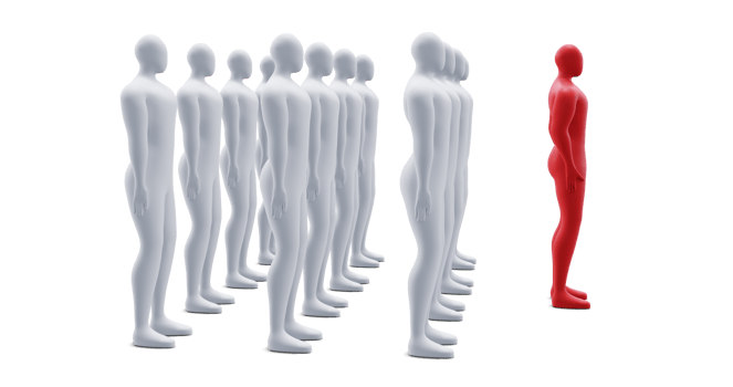 Gang Leader 3d Illustration Concept. Leadership Concept. png