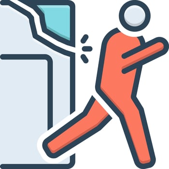 color icon for flee vector