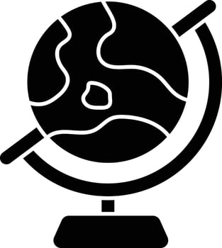 geography glyph icons design style vector