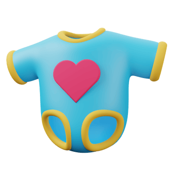3D Baby Clothe png