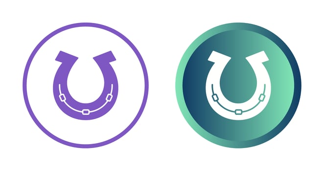 Horse Shoe Vector Icon