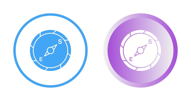 Compass Vector Icon