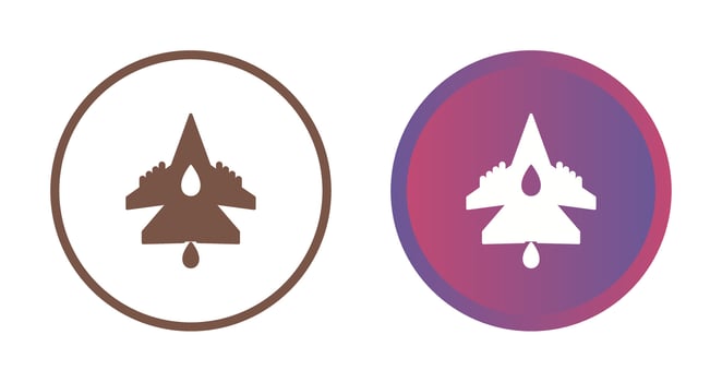 Fighter Jet Vector Icon
