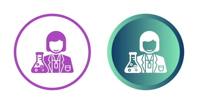 Scientist Vector Icon