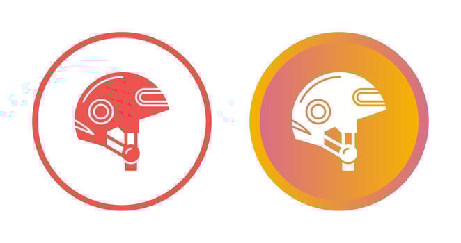 Helmet Vector Icon