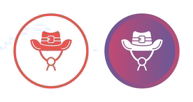 Cowboy Hat Vector Icon