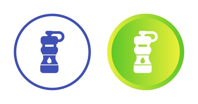 Water Bottle Vector Icon