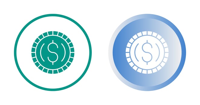 Coin Vector Icon