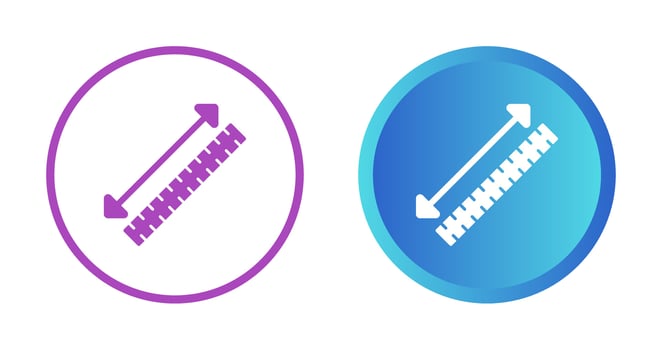 Measuring Tape Vector Icon