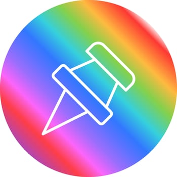 Thumbtack Vector Icon