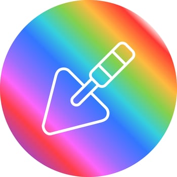 Trowel Vector Icon
