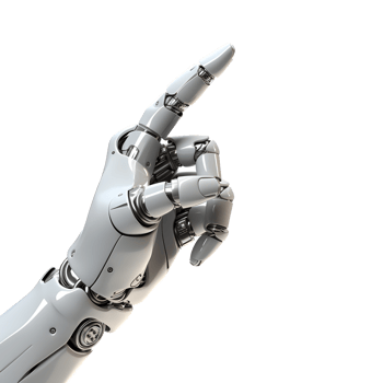 AI robot hand, innovation in the future of technology png