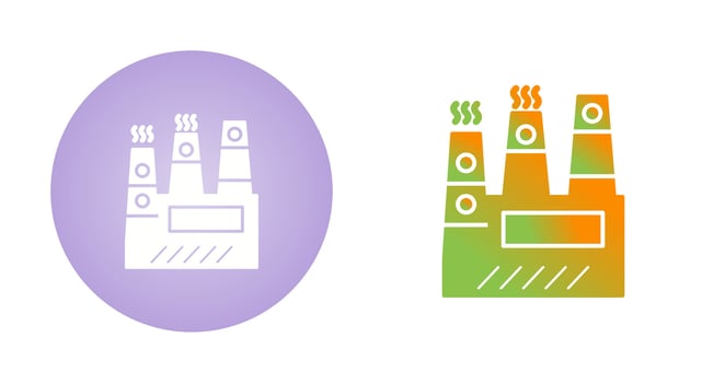 Factory Vector Icon