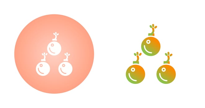 Cannon Balls Vector Icon