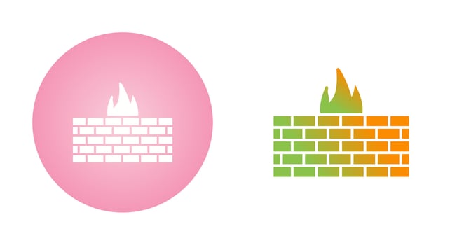 Firewall Vector Icon
