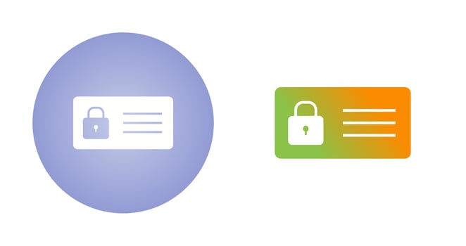 Protected Card Vector Icon