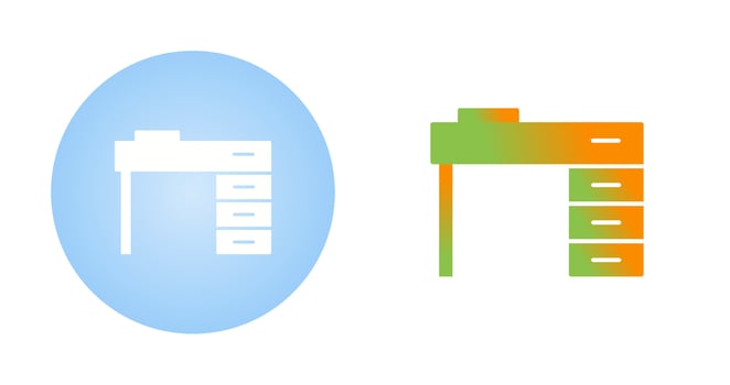 Desk Vector Icon