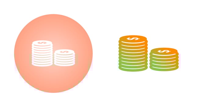Stack of Coins Vector Icon