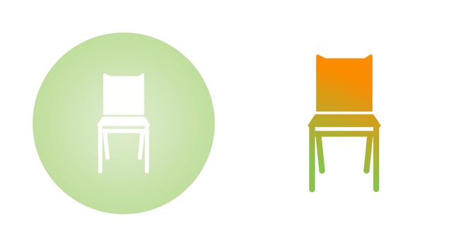 Bedroom Chair Vector Icon