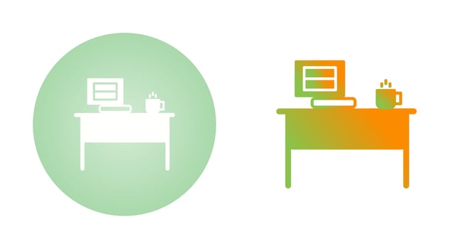 Decoration Table Vector Icon