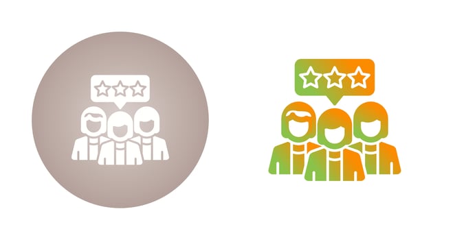 Feedback Vector Icon