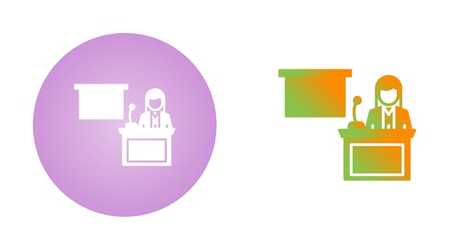 Conference Vector Icon